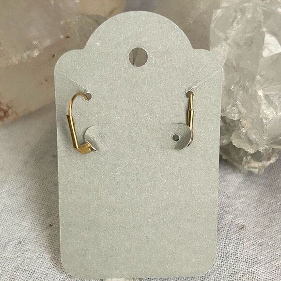 Howlite Scull Day Of the Dead Halloween Dangle Earrings - Picture 5 of 6